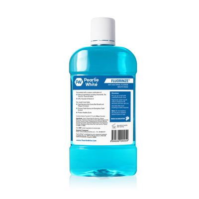 Pearlie White Fluorinze Antibacterial Fluoride Mouth Rinse 750ml
