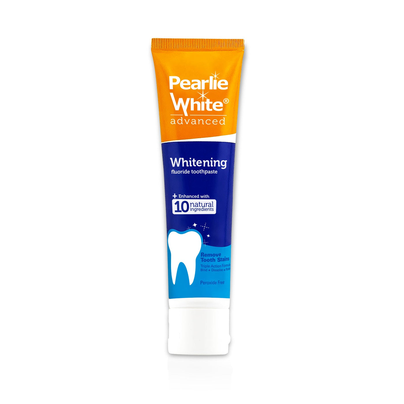 Pearlie White Advanced Whitening Fluoride Toothpaste 130g